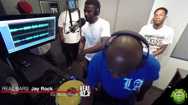 Jay Rock REAL Bars Freestyle @ REAL 92.3 Home Grown Radio with DJ Hed, 09-21-2015