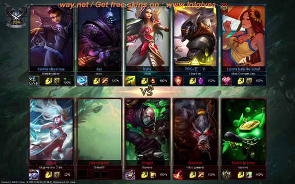 LolGiveAway Live (REPLAY) (2015-09-21 19:43:17 - 2015-09-21 20:53:40)