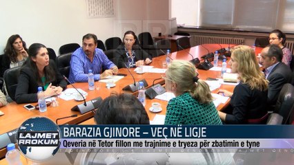 BARAZIA GJINORE VEÇ NË LIGJE