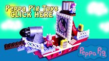 Peppa Pig Pirate Ship Toy Lego Blocks - Navio Barco Pirata de George Pig Juego de Construc