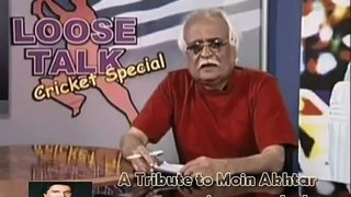 Moin Akhtar As A Pakistani Behari And A Guest Behari From India Loose Talk 1 of 2 Anwar Maqsood