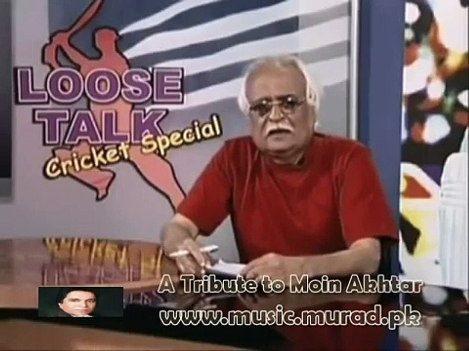 Moin Akhtar As A Pakistani Behari And A Guest Behari From India Loose Talk 1 of 2 Anwar Maqsood