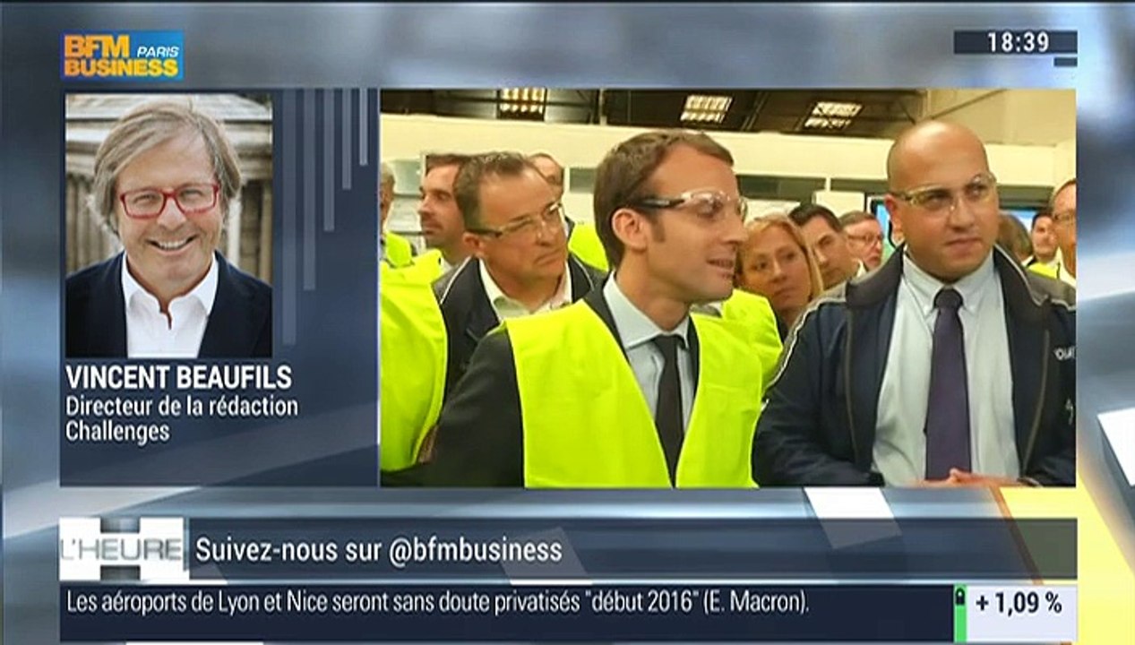 Le Challenge de Vincent Beaufils: Emmanuel Macron a livré le premier bilan de la libéralisation du transport par autocars - 21/09