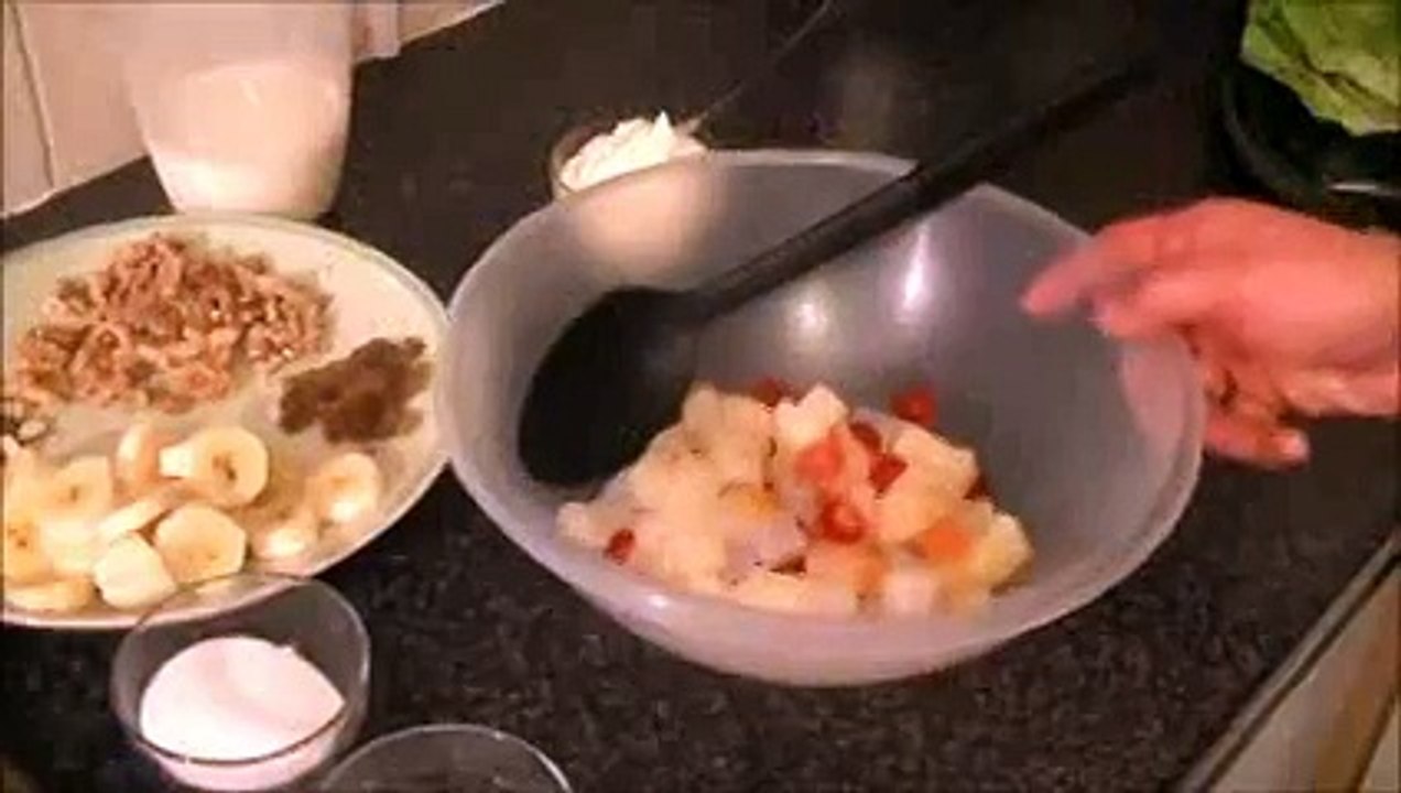 FRUIT & NUTS SALAD COOK WITH FAIZA