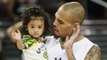 Chris Brown Brings Royalty to Celebrity Basketball Game