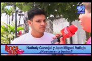 Nathaly Carvajal y Juan Miguel Vallejo ¿Nuevamente juntos?