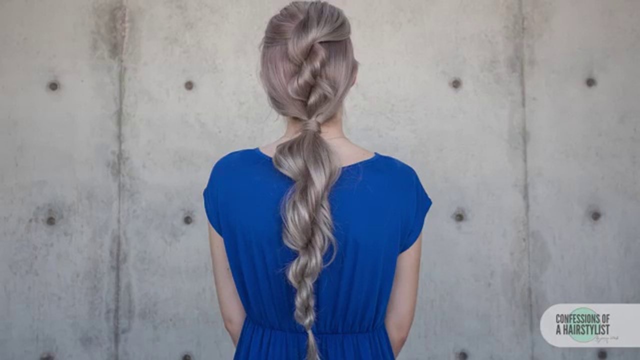 Easy Ropebraid Hairstyle Tutorial