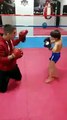 Kid shows off his amazing Martial Arts skills