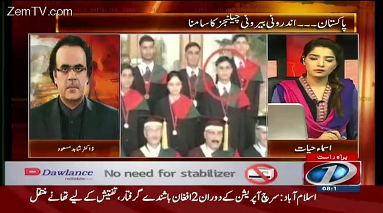 Kia Army Cheif Ko Extension Milegi..Dr SHahid Masood Respones