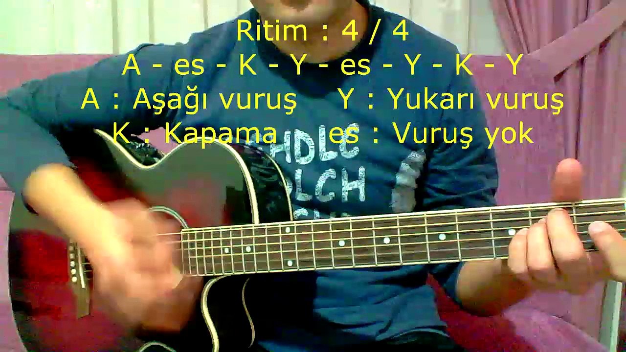 Gitar Dersi - Saydim (Ogun Sanlisoy)