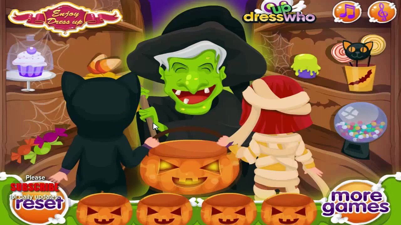 ╠╣Đ▐ 351 ► Halloween Spooky Spell and Dress Up game