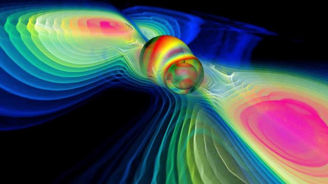 Amazing Pine Tree | What Happens When Two Black Holes Collide