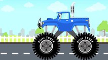 Monster Truck Stunts | Monster Trucks Video for Kids | Truck Cartoon for Children