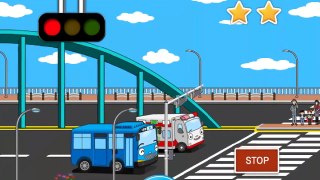 TAYO the Little Bus Learn TRAFFIC RULES - Children's Apps: Kid's Educational Cartoons 타요 도로놀이 장난감 [Full Episode]