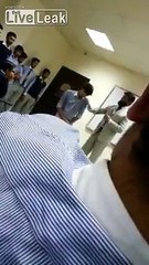 LiveLeak.com - Teacher showing his anger on his innocent students.