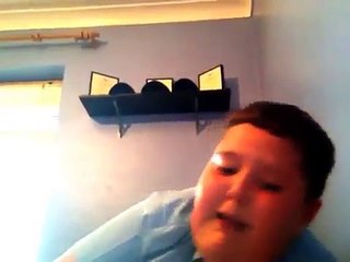 Funny kid singing titanium (ultimate fail!!!) try not to laugh!!!