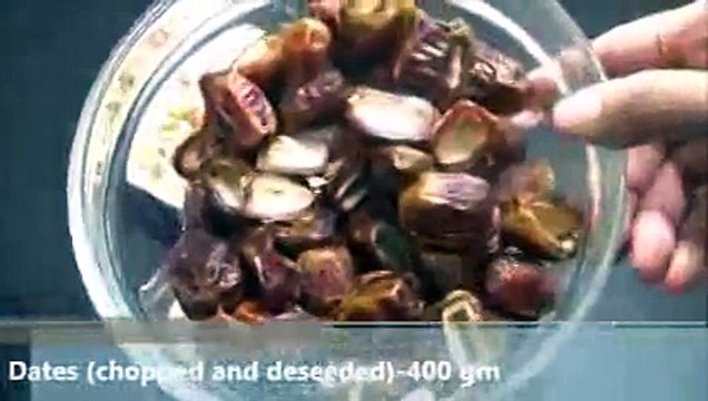 Date Nut Laddoo Recipe- Healthy Sugar Free Sweet-Khajur Burfi-Dates Roll-Khajur Pak-Khajoor Katri