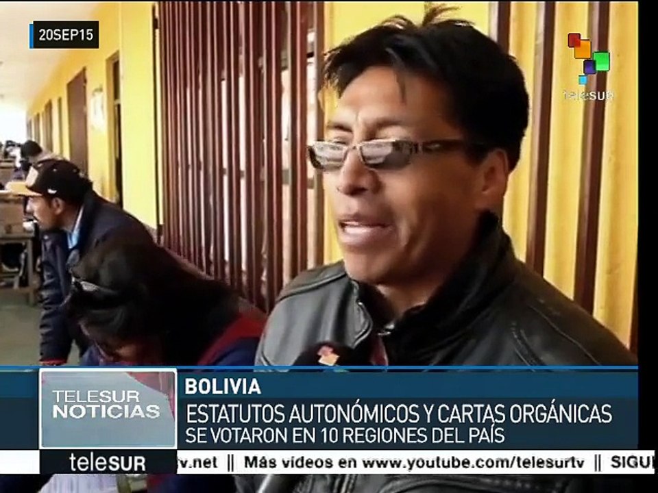 Votan 10 regiones de Bolivia proyectos de estatuto autonómico