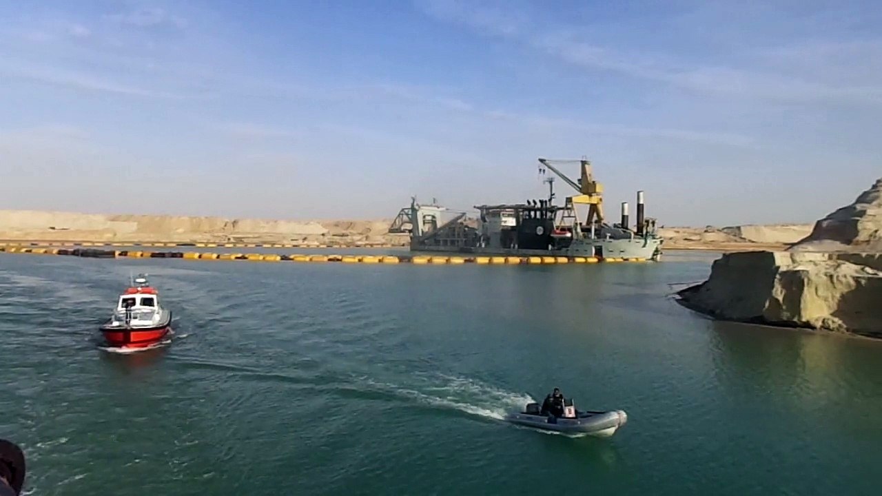 قناة السويس الجديدة 14فبراير2015