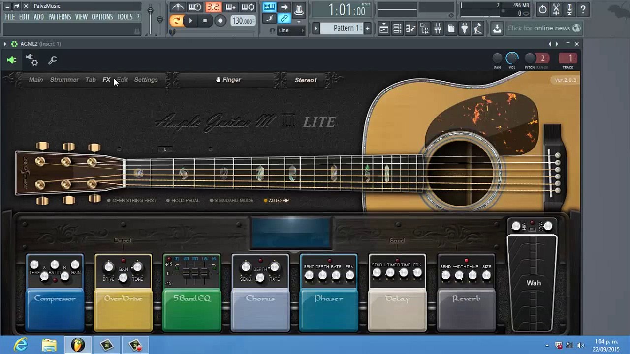 Tutorial ample guitar en español