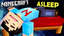 I AM ASLEEP in Minecraft Custom Map Gameplay NikNikamTV