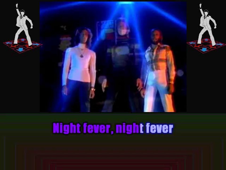 KARAOKE BEE GEES - Night fever