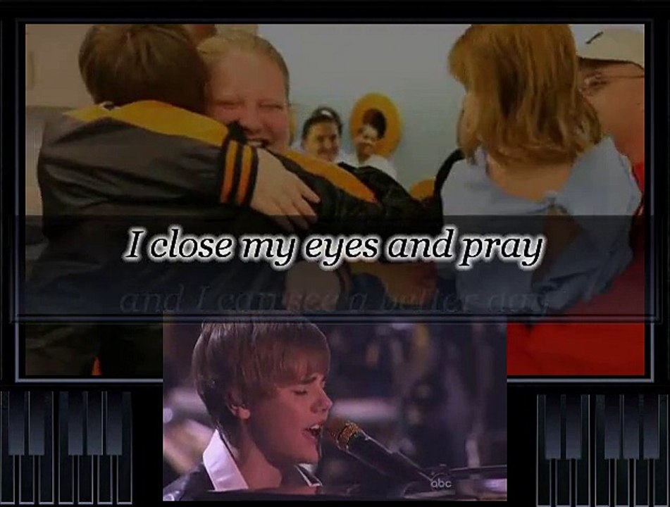 KARAOKE JUSTIN BIEBER - Pray
