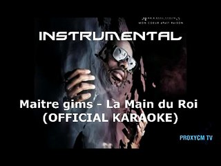 Instrumental Version of 'La Main du Roi' by Maître Gims