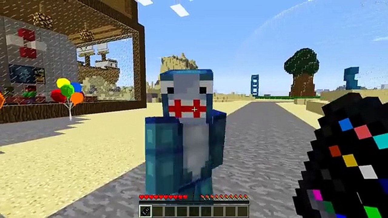 Minecraft Adventure - Sharky & Scuba Steve - VISITING THE WHITE HOUSE!