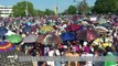 Holguin people anxiously await the Pope