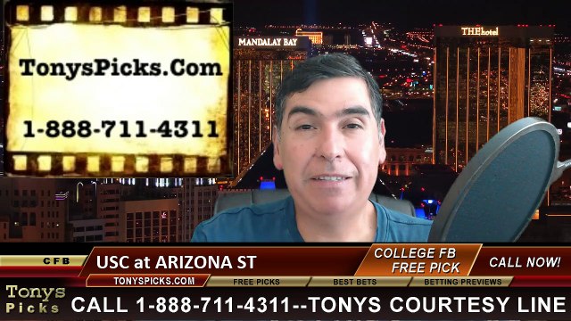 Arizona St Sun Devils vs. USC Trojans Free Pick Prediction NCAA College Football Odds Preview 9/26/2015