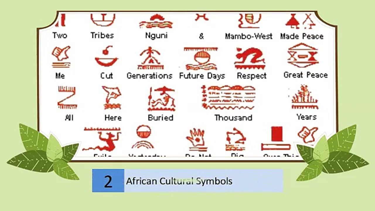 African Cultural Symbols