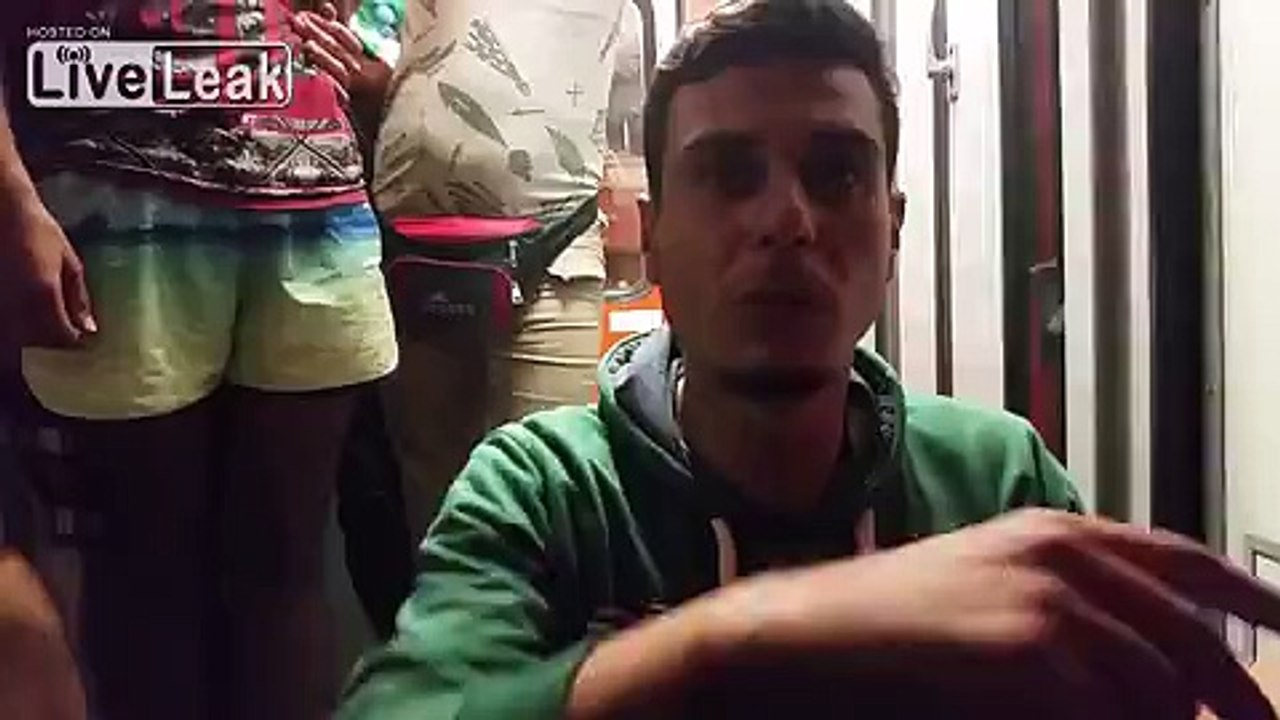LiveLeak.com - Syrian "refugee" (most likely a FSA rebel sniper from Daraa) en route to Germany tells us how bad the Syrian govt is. Yawn!