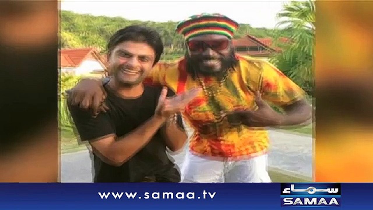 Chris Gayle is sad" for not being invited to Ahmad Shahzad's wedding