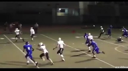 James Freije - Concord  football team nails hidden ball trick play