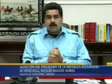Nicolás Maduro. Fascistas conocerán la cárcel por  criminales. Imágenes golpe a Venezuela