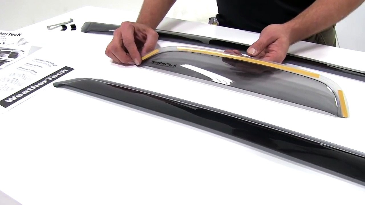 Review of the WeatherTech Side Window Air Deflectors - etrailer.com