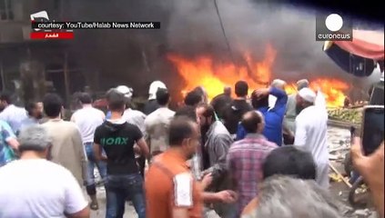 Suriye'de rejim güçleri pazar yerini vurdu: 25 ölü