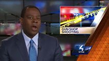 Trained gun shop owner was shot with his own gun in his gun shop surrounded by other guns etc...