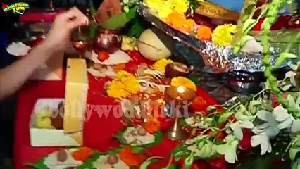 Ruhanika Dhavan AKA Ruhi Celebeates Ganesh Chaturthi