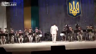 LiveLeak.com - UKRAINE MILITARY BAND ALREADY AMERICANIZED