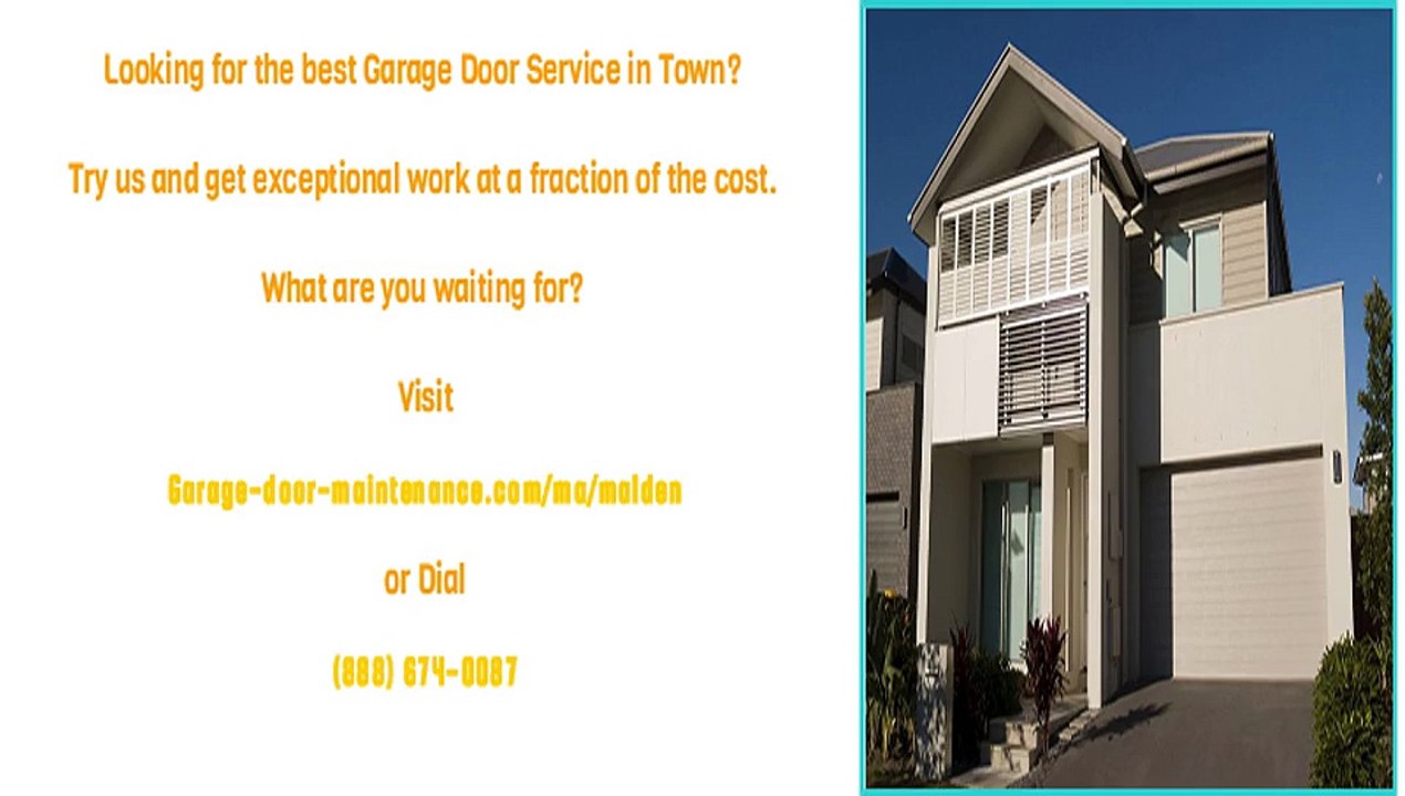 Garage Door Repair Service & Maintenance in Malden, MA