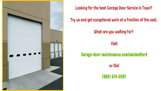 Licensed Garage Door Technicians in Medford, MA