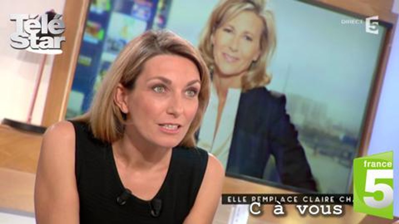 C à vous : Anne-Claire Coudray pas préparée au départ de Claire Chazal