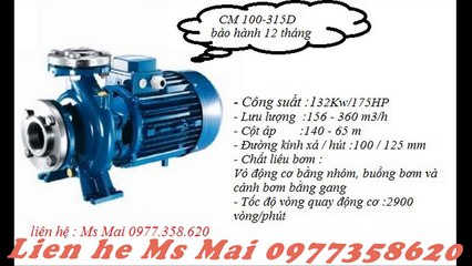 Máy bơm nước Pentax CM80-160B.