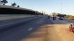 Motorcycle ACCIDENT Riding Highway WHEELIES Stunt Bike WHEELIE CRASH Stunts FAIL VIDEO 201