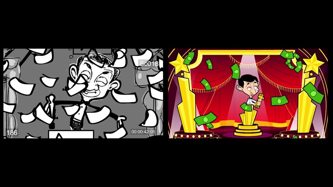 Mr. Bean From Original Drawings To Animation Home Movie