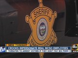 Crooks impersonate real MCSO employees