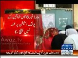 Polling at Lahore UC 225 Stopped for not given PTI party symbol on ballot paper