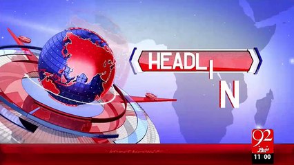 Headlines - 11:00 AM – 31 Oct 15 - 92 News HD